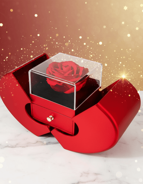 Love Knot Necklace — Red Rose Box