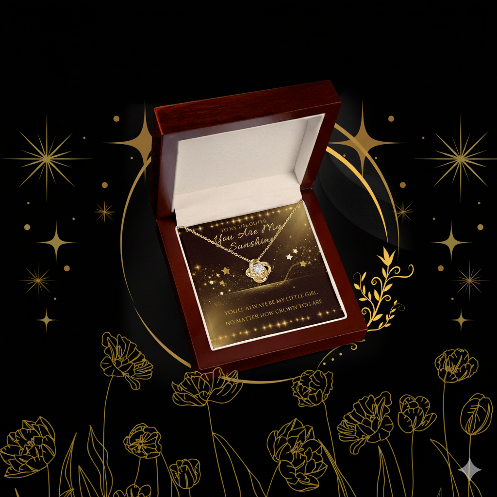 Moonlight Knot Necklace - For Daughter