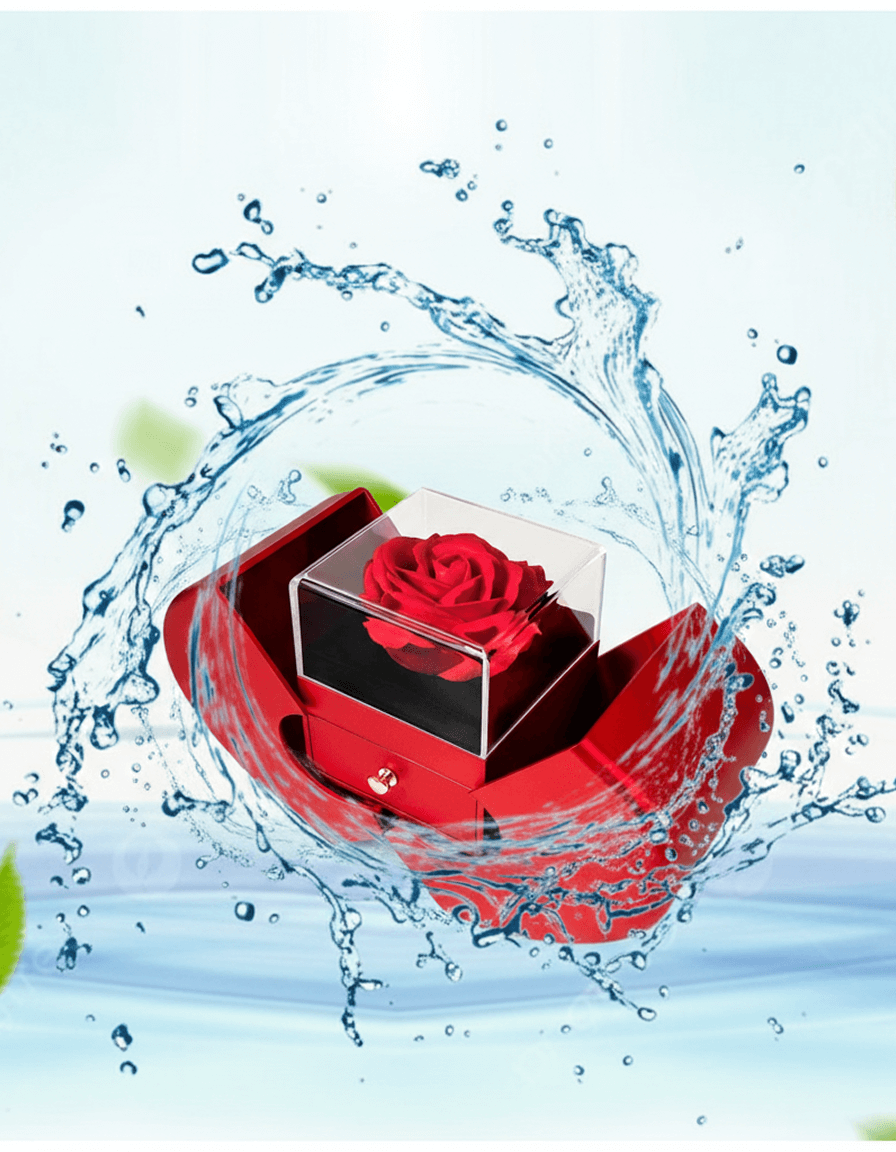 Alluring Beauty Necklace — Red Rose Box