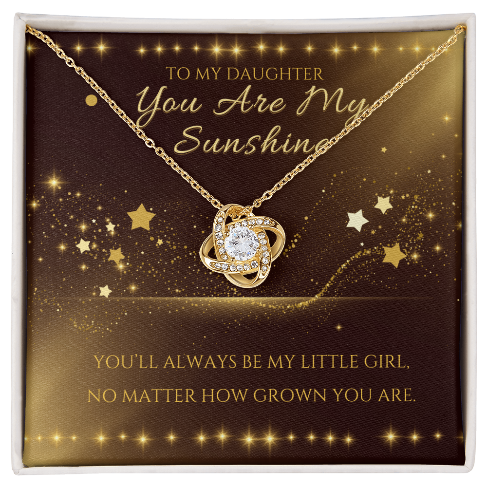 Moonlight Knot Necklace - For Daughter