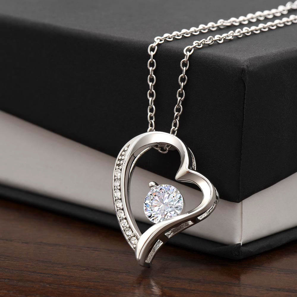 Eternal Spark Heart Necklace