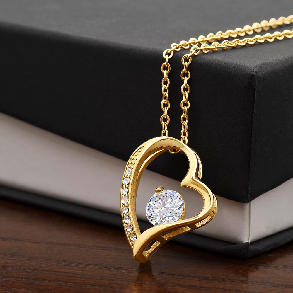 Eternal Spark Heart Necklace