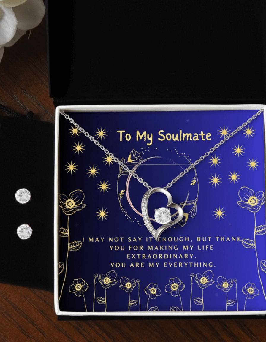 Forever Love Necklace & Earring Set