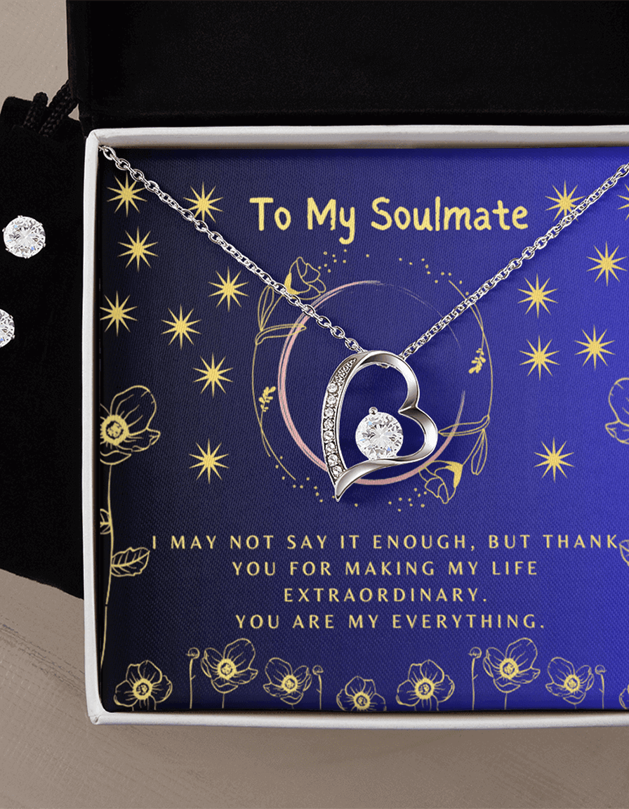 Forever Love Necklace & Earring Set