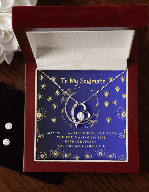 Forever Love Necklace & Earring Set