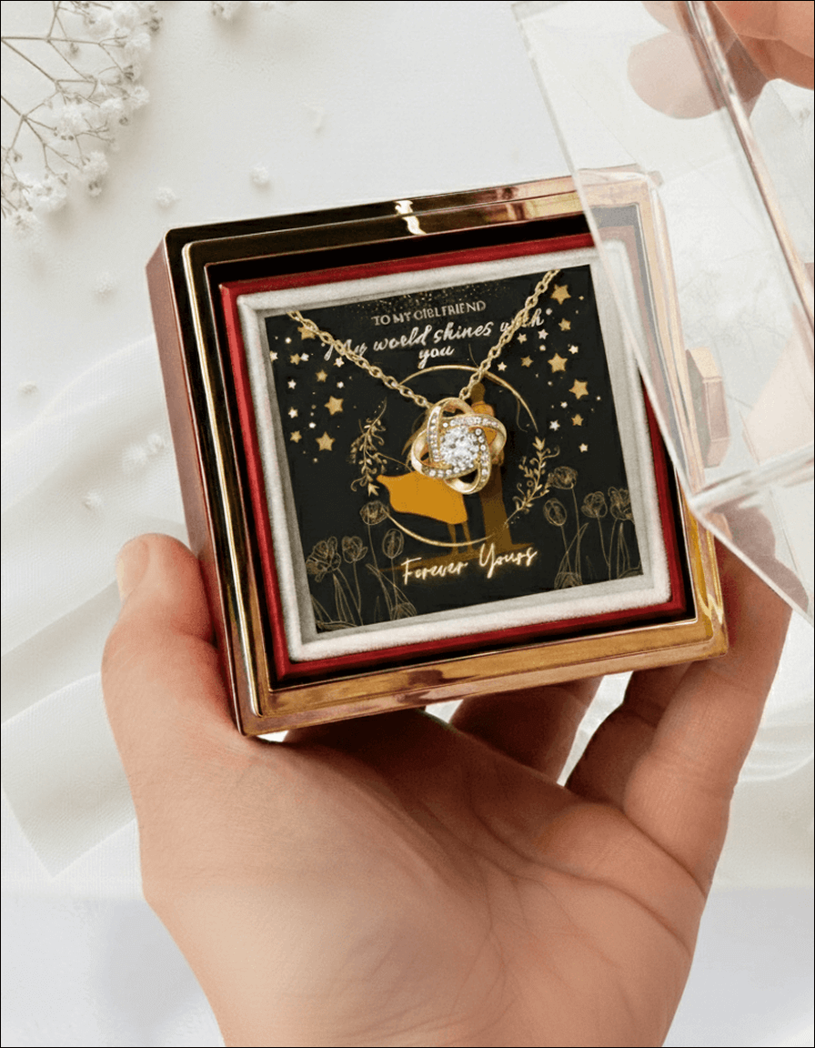 Forever Yours Love Knot for Girlfriend