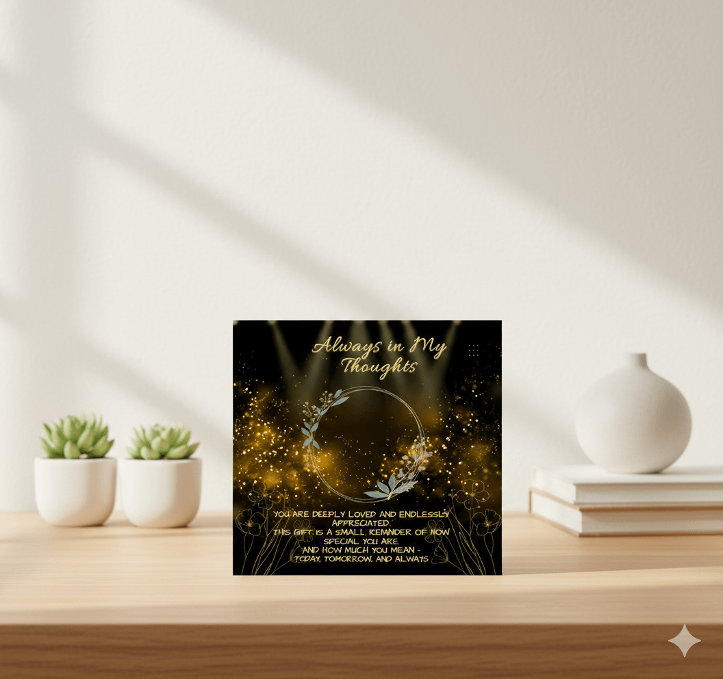 Love Knot Necklace — Red Rose Box & Message Card