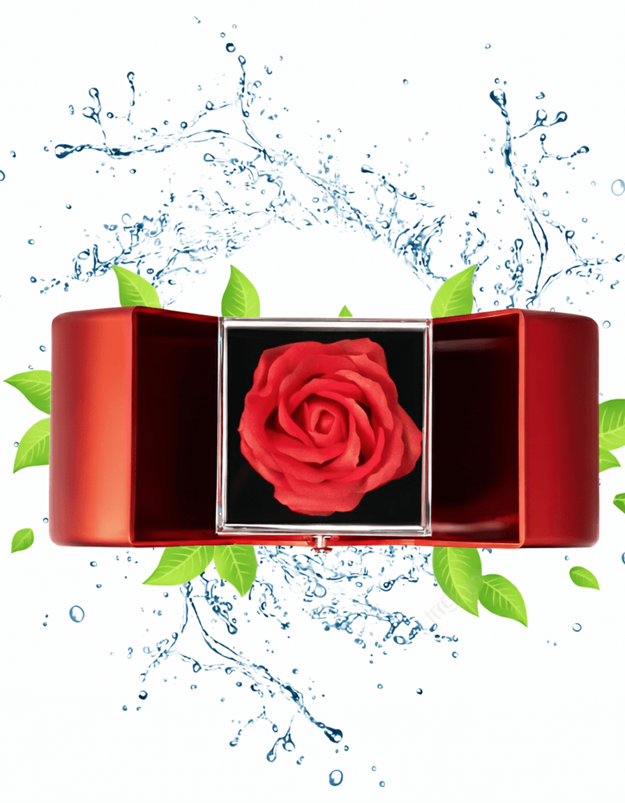 Love Knot Necklace — Red Rose Box