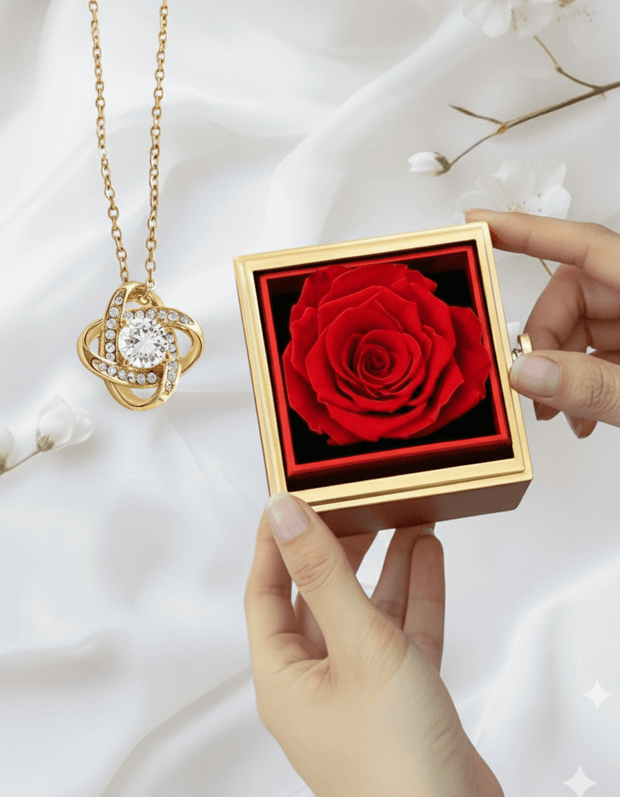 Forever Yours Love Knot for Girlfriend