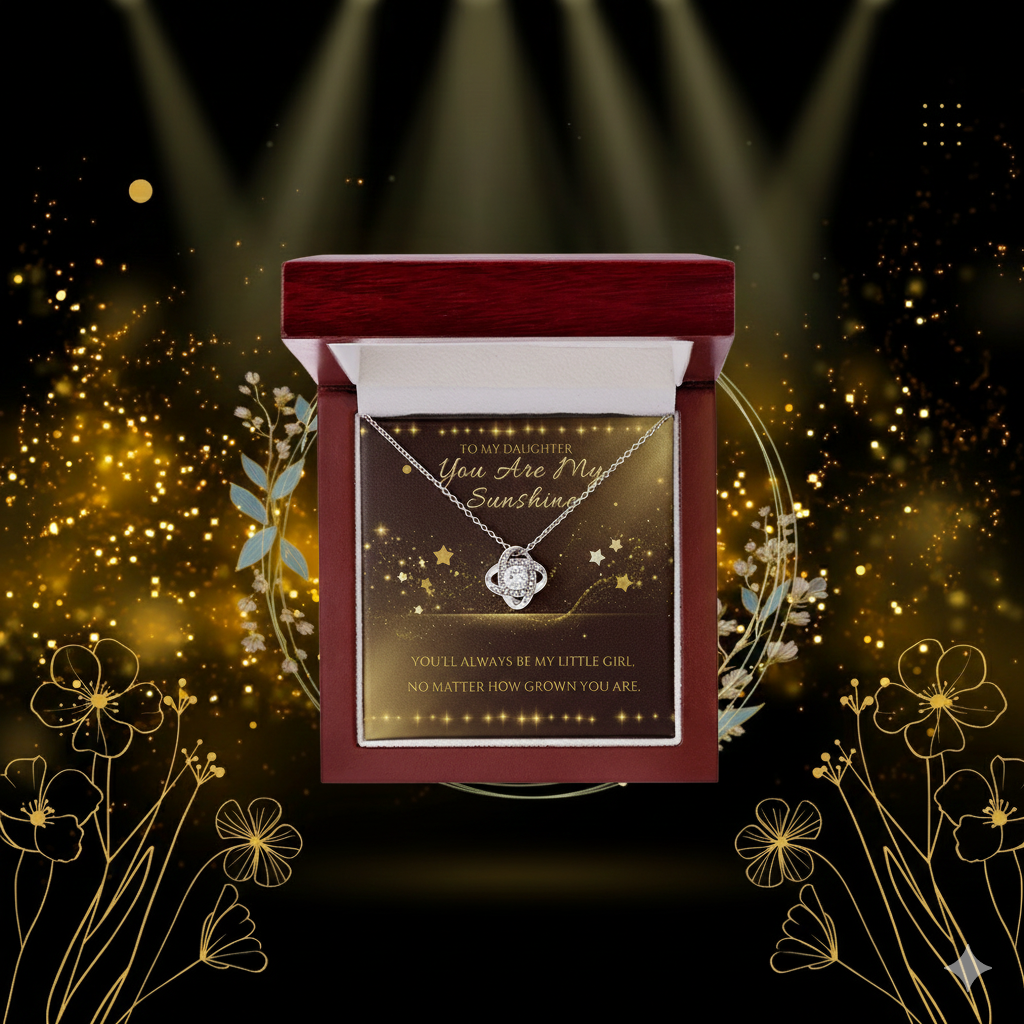 Moonlight Knot Necklace - For Daughter