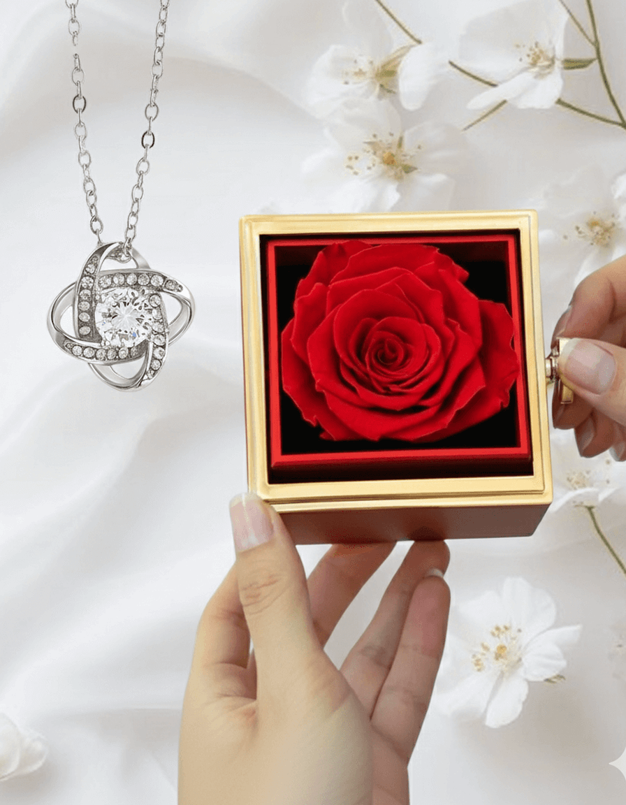 Forever Yours Love Knot for Girlfriend