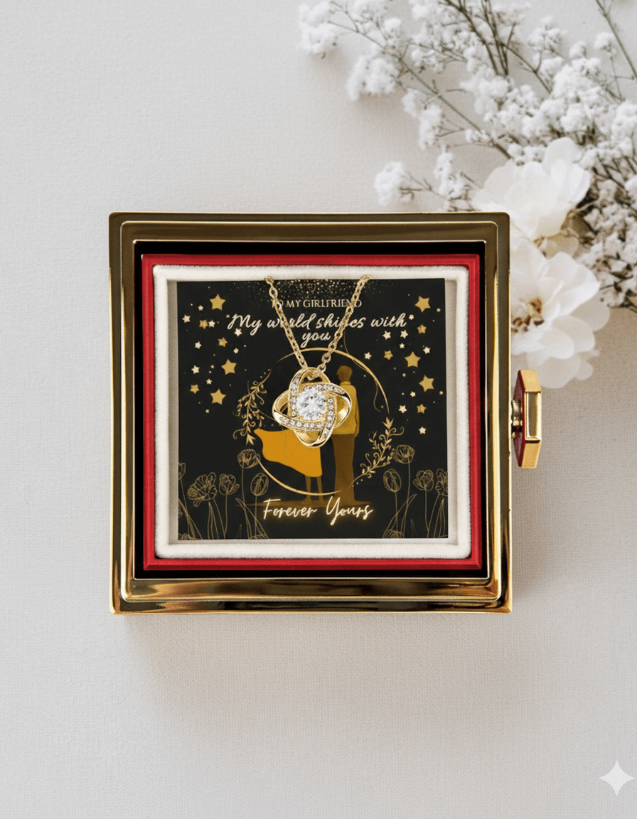 Forever Yours Love Knot for Girlfriend